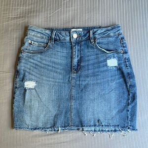 Garage Denim Skirt